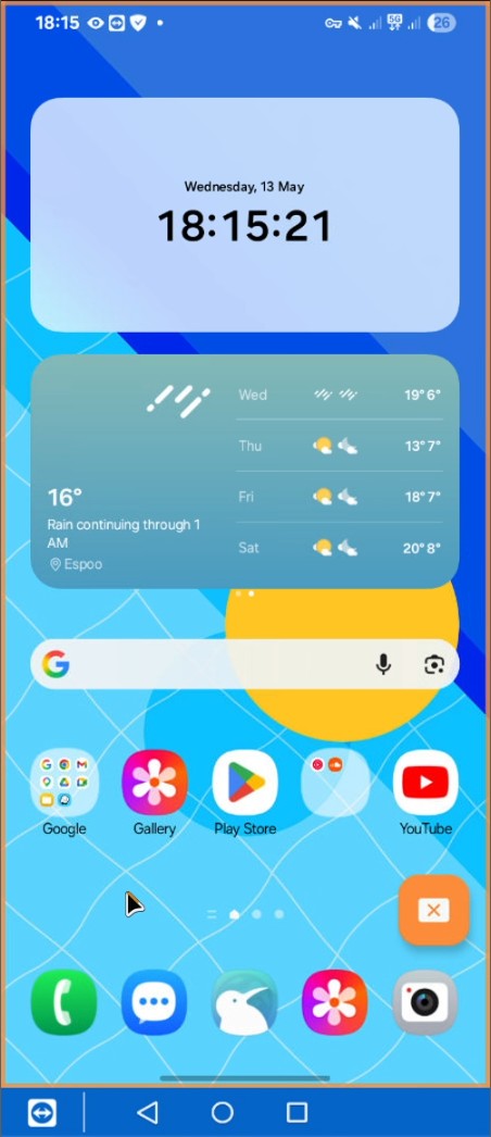 Step 25: Connection active